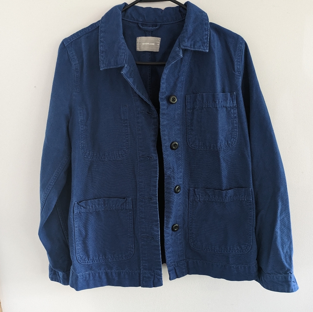Everlane Cobalt Chore Jacket